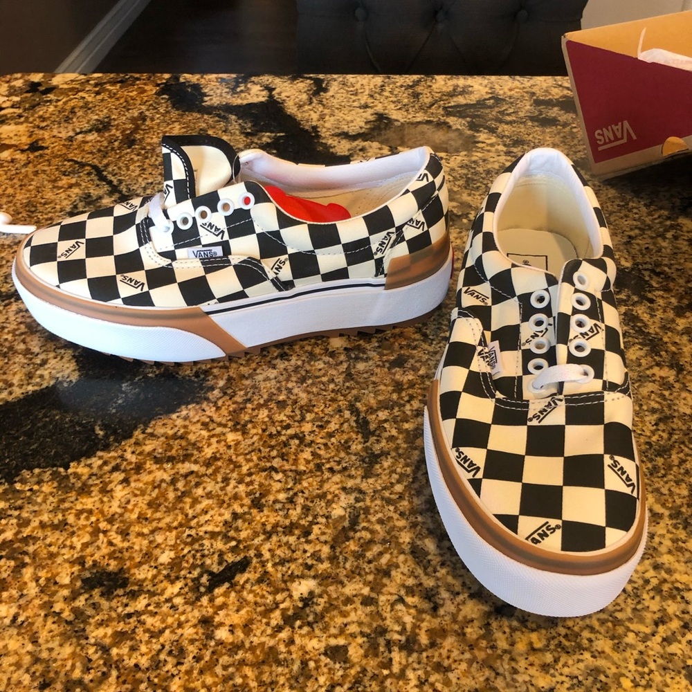 Van era stacked shoes